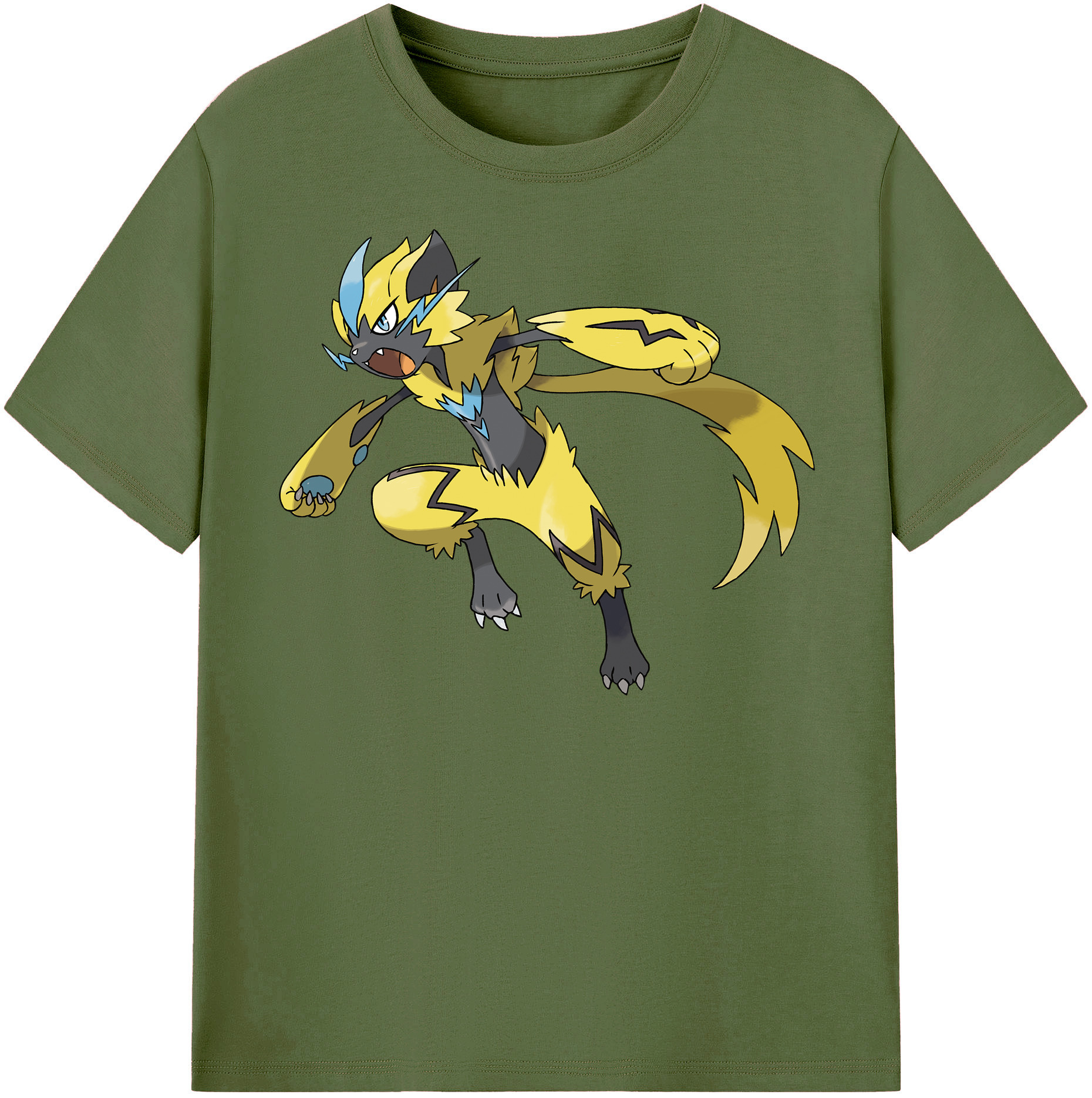 （画像用） ポケットモンスター Pokémon 綿100％半袖Tシャツ（フロントプリント）
